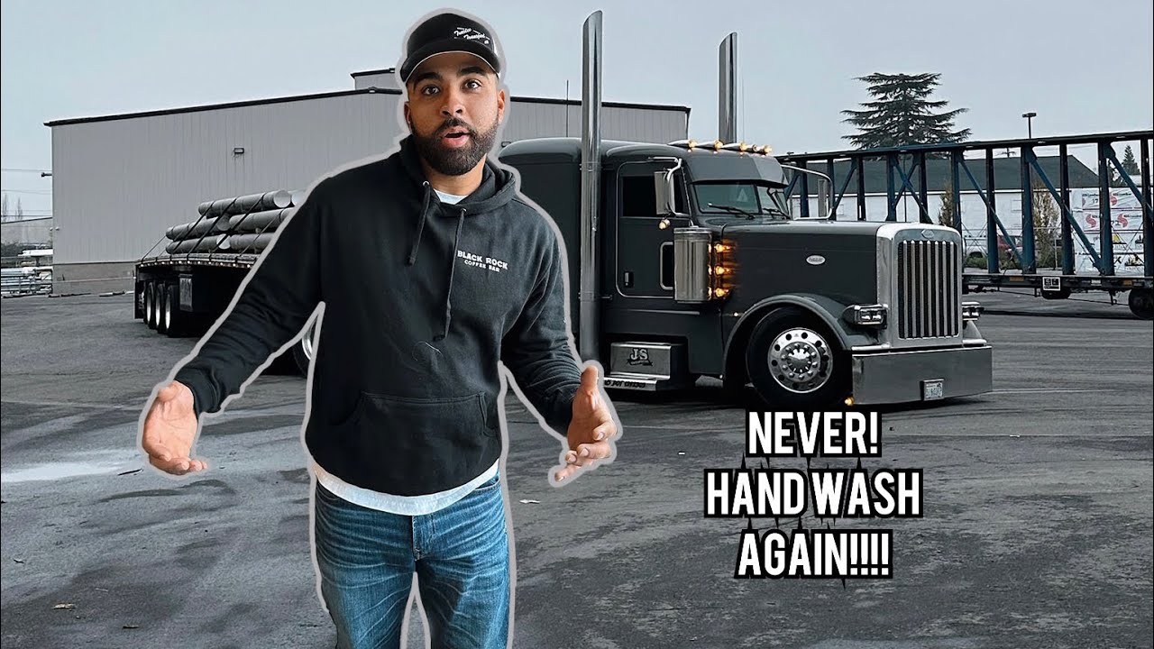 HOW I wash my 2022 389 Peterbilt WITHOUT touching it