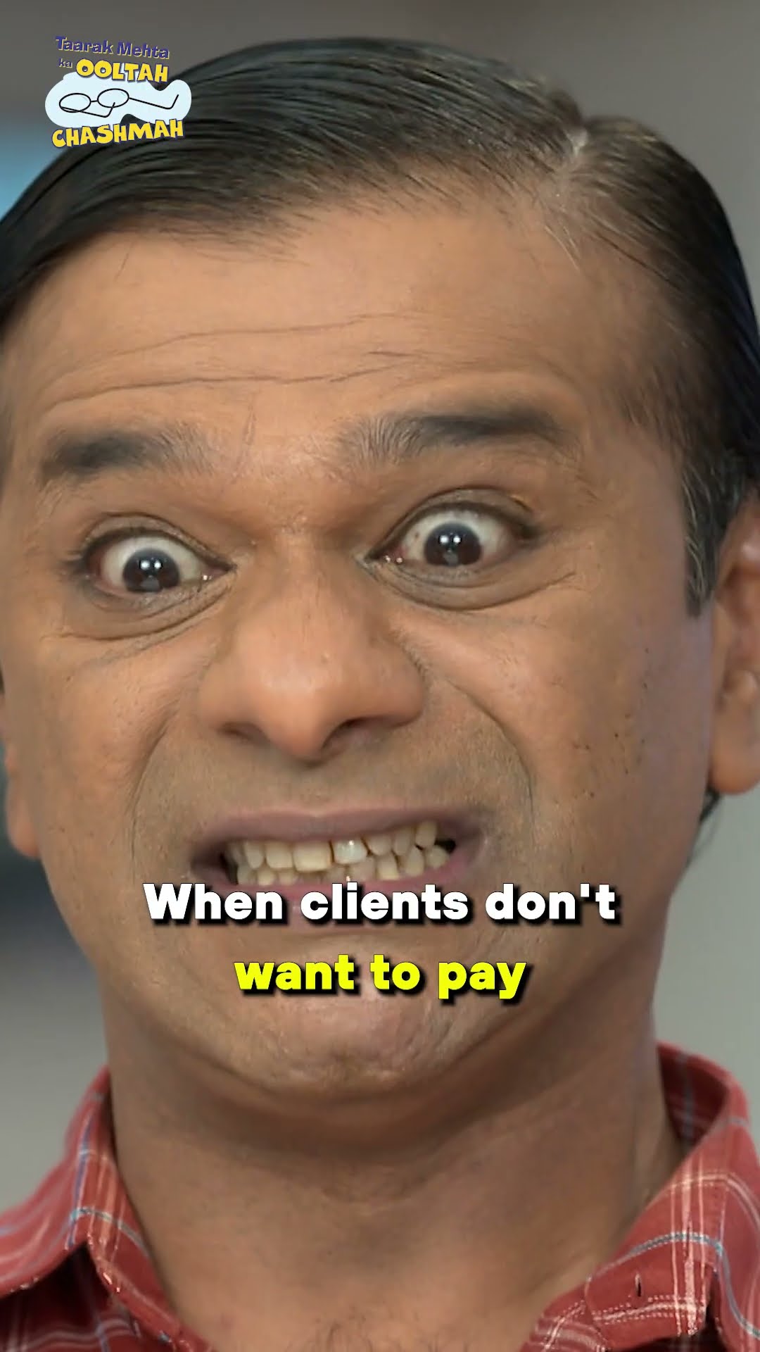 Cheque Faad Diya !#tmkoc #funny #comedy #relatable #shorts #funnyshorts