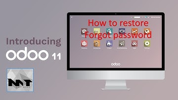 How To Reset Forgot Password Odoo 11 In Postgres