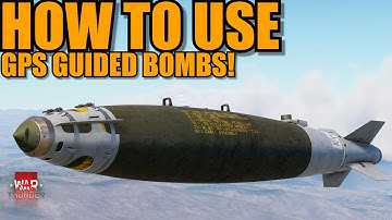 War Thunder - HOW TO use GPS GUIDED ammunition! BOMBS!