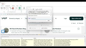 Scraping contact details from Yep.co.za using Webharvy