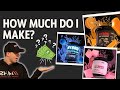 How much do i make from my supplement company