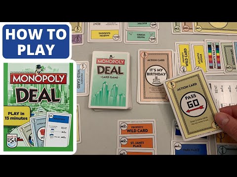 Monopoly Deal Card Game: Rules & Instructions | How to Play