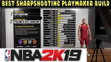 NBA 2K19 | Best Sharpshooting Playmaker Build