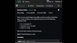 Dominant Pairs-GFG_POTD