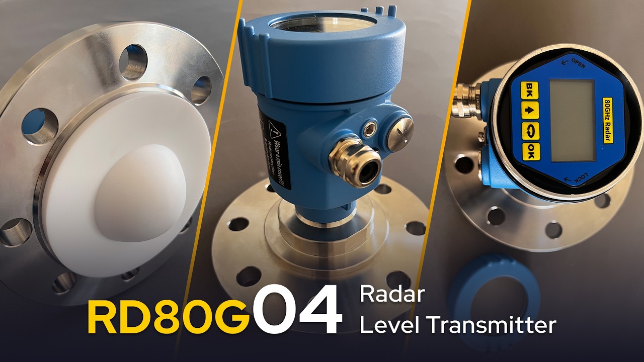 RD80G04 Non-contact Radar Level Measurement for Corrosive Liquids