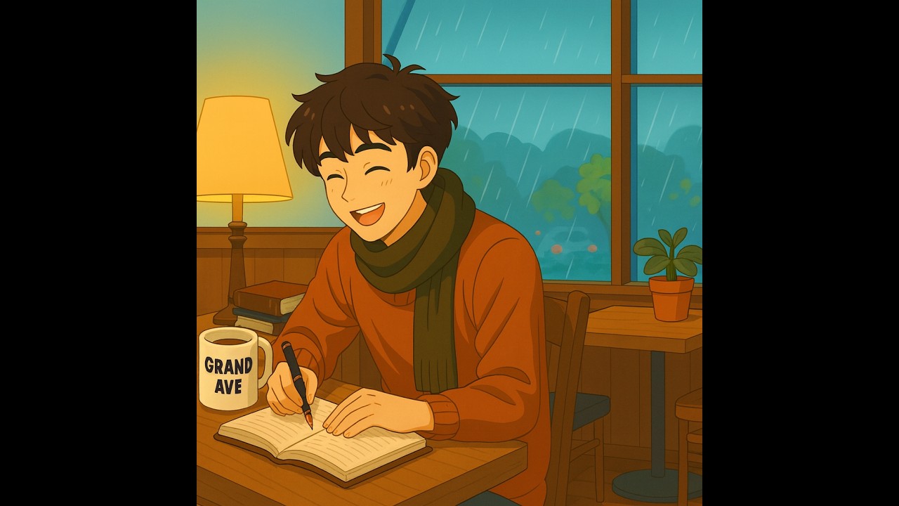 Grand Ave Café Mix Chill Vibes 2 Hours of Cozy Lofi Beats for Writing & Studying