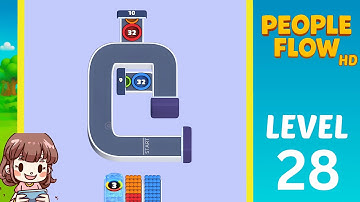 People Flow Level 28 Solution Walkthrough