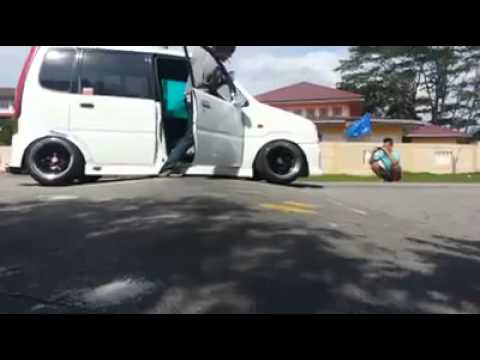 Modified Malaysia HellaFlush Perodua Myvi and Kenari 