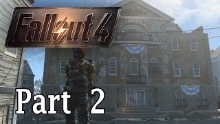 Fallout 4 Gameplay Walkthrough part 2 | The Sanctuary