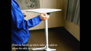 Sit And Stand Table Operation