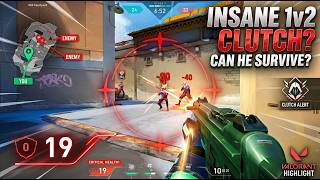 INSANE 1v3 CLUTCH?! &amp; 17 Kill KAY/O ! | Valorant Team Deathmatch
