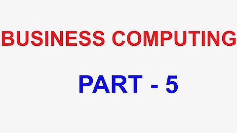 TRB Computer Instructor 💥| Business Computing Part - 5  | VIBRANT ONLINE ACADEMY