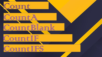 Top 5 Excel Functions | How to Use Count, CountA, CountBlank, CountIF & CountIFS in Excel Urdu/Hindi