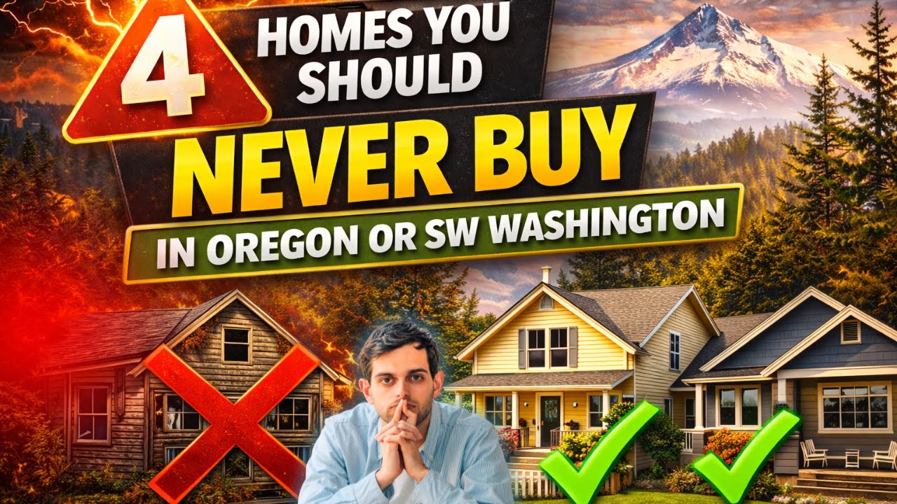 4 Houses You Should NEVER Buy in the Pacific Northwest | First-Time buyer Tips