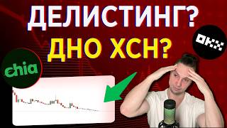 CHIA XCH НА ДНЕ: ПРОДАЖИ НА ВСЕХ БИРЖАХ — КОГДА ПОКУПАТЬ? ОБЗОР РЫНКА КРИПТОВАЛЮТ НА СЕГОДНЯ