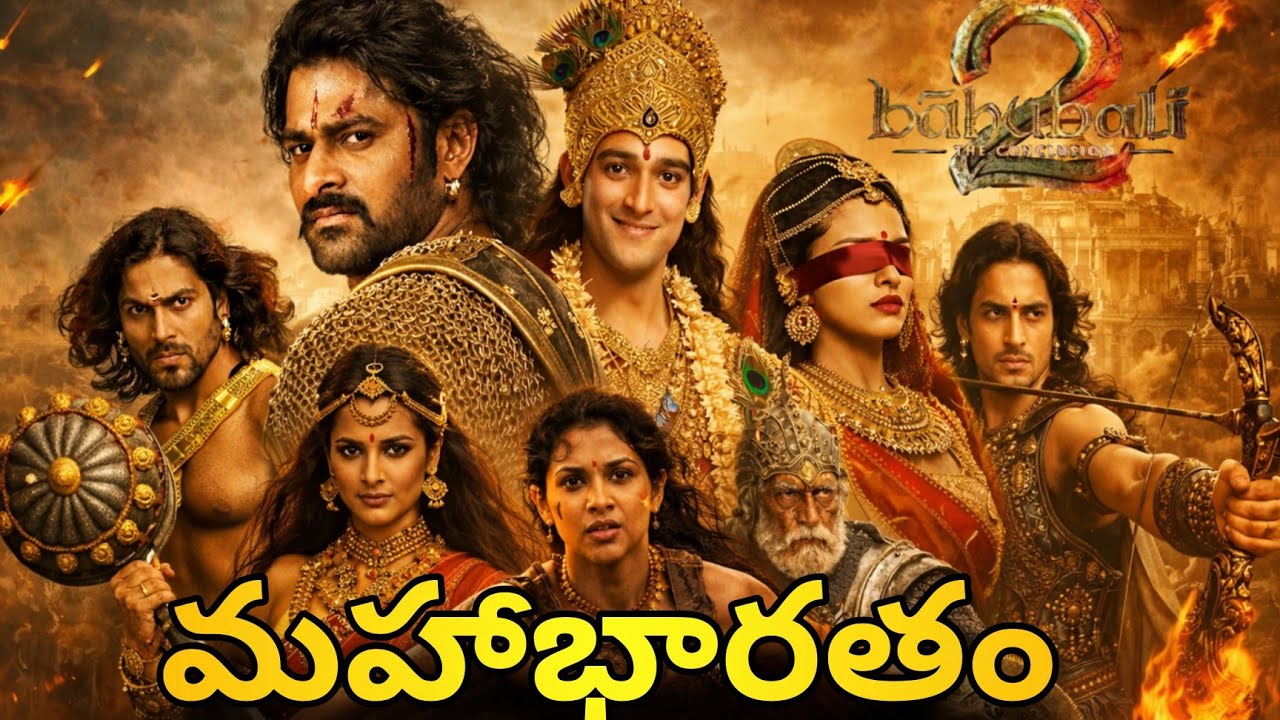 Bahubali నీ Mahabharatham నుండి copy చేశారా❓|| Bahubali-Mahabharatham Similarities explain Telugu