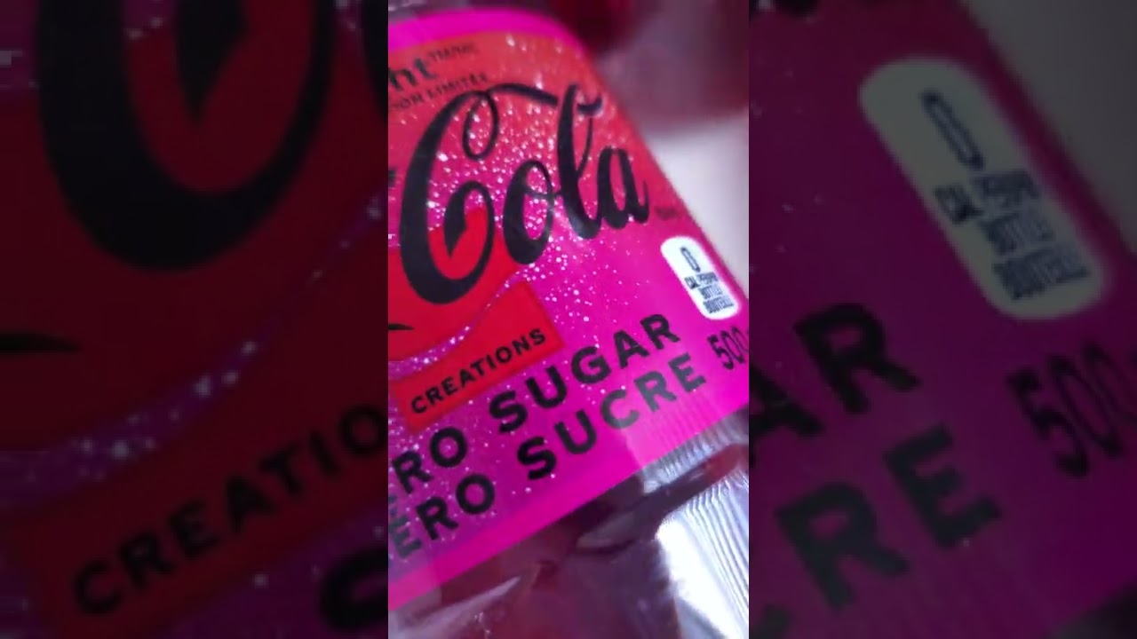 trying the NEW Starlight Coke Mystery Flavor