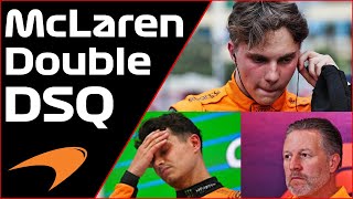 BREAKING : McLaren DOUBLE DSQ (they are cooked)