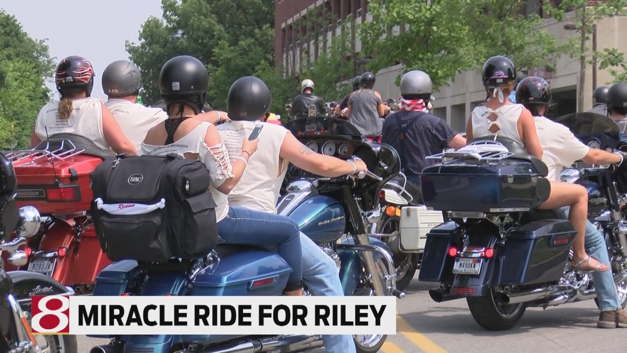 Fort Riley Motorcycle Ride Miracle Ride for Riley - YouTube