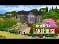 Lake View House - Sims 4 Stop Motion Speedbuild - Modern Mansion for big family