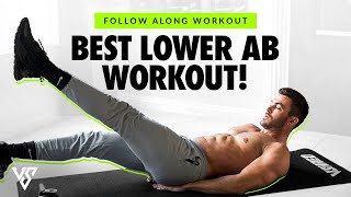 6 Minute Lower Abs Workout  At Home Workout No Equipment | V SHRED