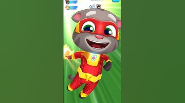 Talking Tom Hero Dash Super Tom Android iOS Gameplay #talkingtom #shorts