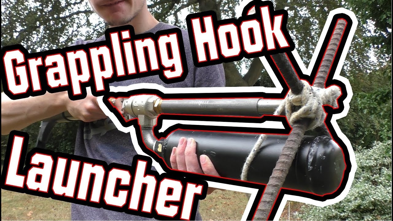 DIY Grappling Hook Launcher 