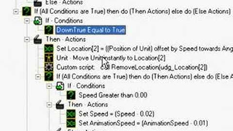 Warcraft 3 tutorial Part 2  : Key arrow movement