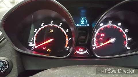 How to reset Ford fiesta ST TPMS light reset 2012 onwards (Tyre pressure warning light)