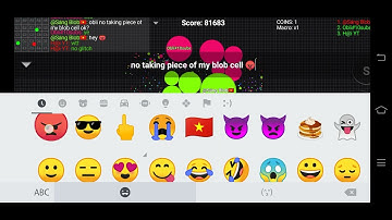 Blob.io 110k mass highscore in small map server: PRIVATE/CUSTOM SERVER #2
