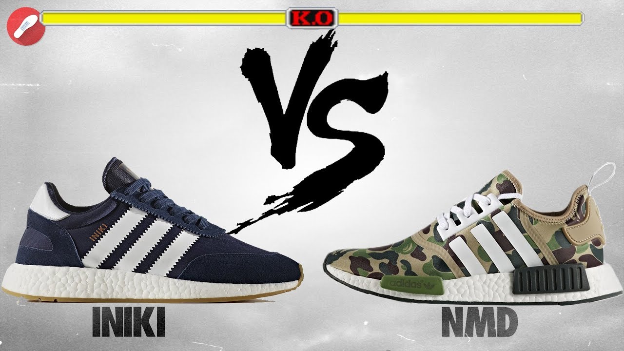 Adidas Iniki Runner vs NMD! What's More Comfy? - YouTube