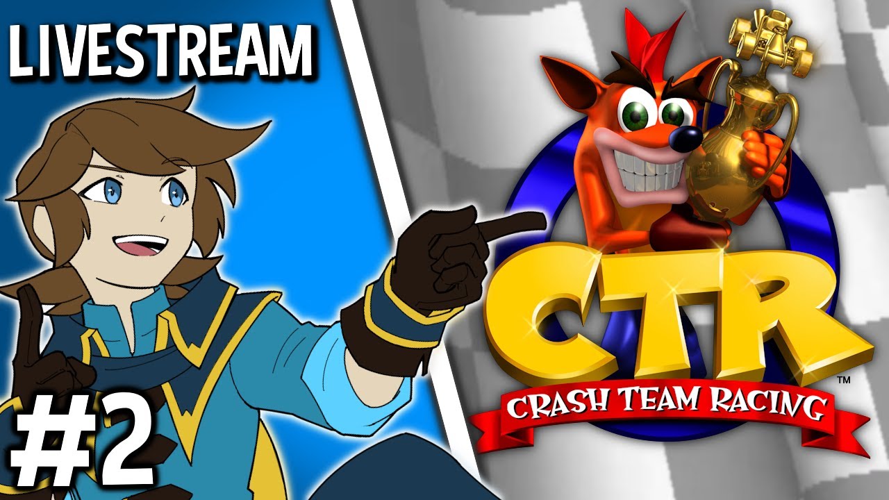 LIVESTREAM - Crash Team Racing [#2] (FINALE)
