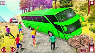 Coach Bus Driving Simulator 2021 || Amazing Offroad Driving Simulator Android Gameplay screenshot 3