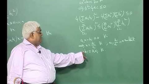 Mod-04 Lec-31 Cauchy Schwartz Inequality