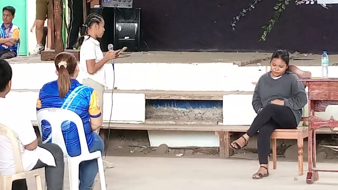 Rosario NH School 2 | Maam Jingle saying Goodbye to the Old School and Transfer to another School