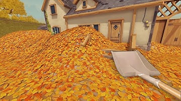 TÔI DỌN HẾT ĐỐNG LÁ CÂY RỤNG TRONG 1 NĂM QUA...