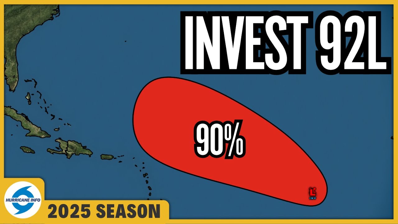 Invest 92L is organizing. If it develops, it will be Tropical Storm Gabrielle. Watching new waves.