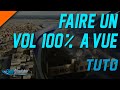 Flight simulator 2020 fr tuto  faire un vol 100  vue vfr facilement dans fs2020