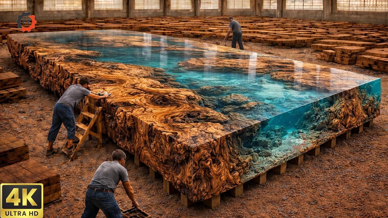 Inside Extreme Giant Wood Processing | Monster Trees, Massive Machines & Luxury Creations