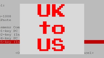 Raspberry Pi: How To Change UK Keyboard to US Keyboard