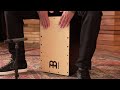 Meinl percussion  pickup snarecraft series cajon  baltic birch  psc100b