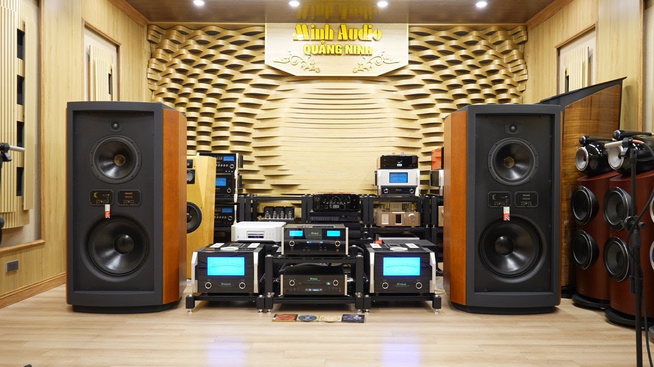 Test loa Tannoy Kingdom 18 với bộ Mcintosh Mc1.25KW pre C2800 âm thanh tuyệt vời.