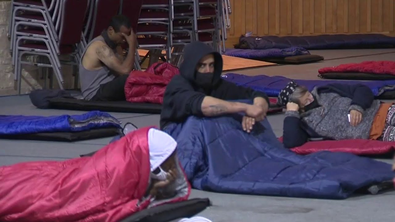 Churches, organizations work together to shelter homeless as temperatures drop