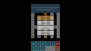 Kreuzworträtsel Deutsch Neu | Crossword German Puzzles Game screenshot 1