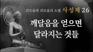 깨달음을 얻으면 달라지는 것들ㅣ사성제법회 26ㅣ일묵스님ㅣ초기불교 제따와나선원