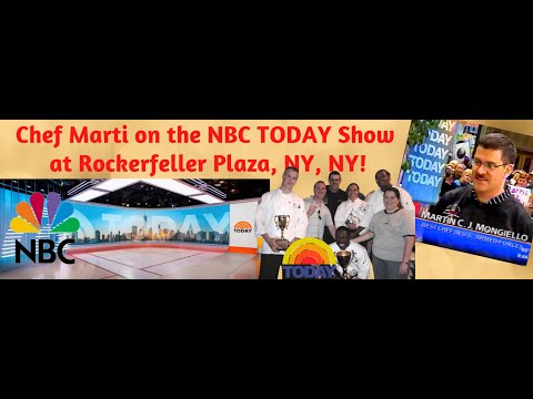 Martin CJ Mongiello TODAY Show - NBC TV New York