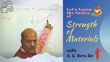 Strength of Materials with A.K.B. Sir | Chapter 4: Properties of Materials