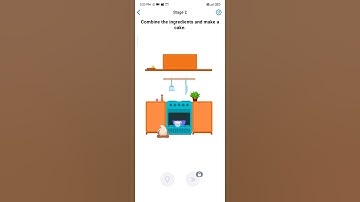 combine the ingredients and make a cake easy game level