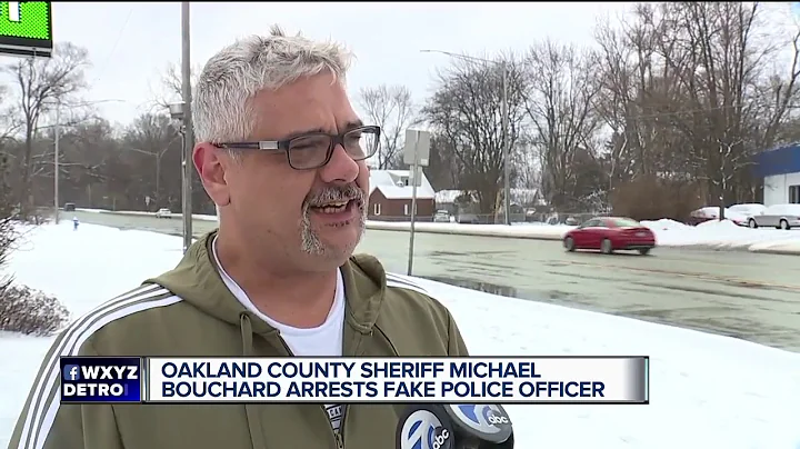 WATCH: Oakland County Sheriff Michael Bouchard pul...
